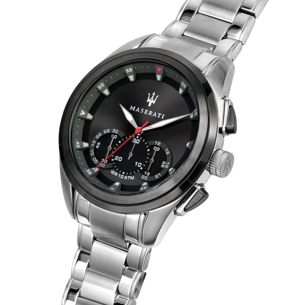 Maserati Traguardo Montre Chronographe Élégante Homme