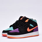 Nike Air Jordan 1 Mid Sneakers Multicolores Homme