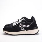 Safety Jogger Baskets Mode Légères Motif Zèbre Femme
