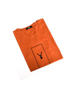 T-shirt ORANGE *TETE DE RENNE *