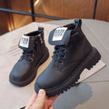 Botte imperméables à lacets Noir Enfants ﻿ 1
