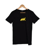 Kimland T-shirt Noir Logo Jaune Homme
