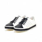 André Baskets Basses Bicolores Élégantes Femme