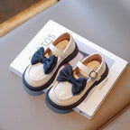 Générique Ballerines Princesse Beige avec Noeud Fille