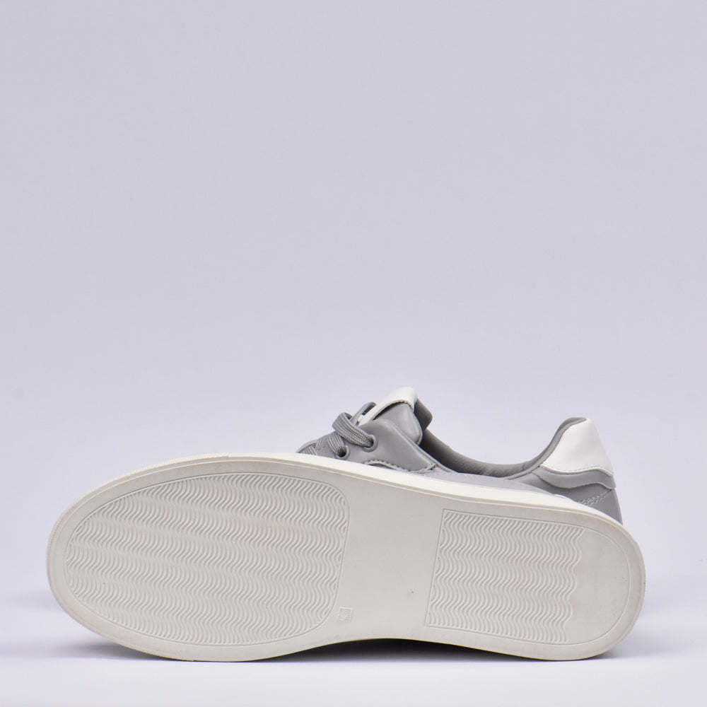 Dey Baskets Basses Minimalistes Gris Homme