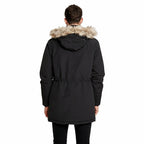 Lyle & Scott Parka d'Hiver à Capuche Fourrure Homme