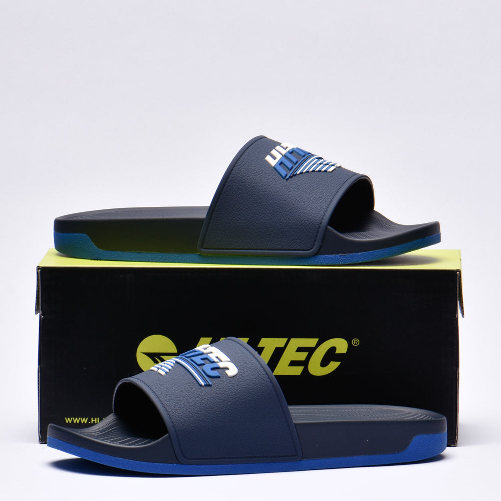 Hi-Tec Claquettes Heritage Navy Confort Homme