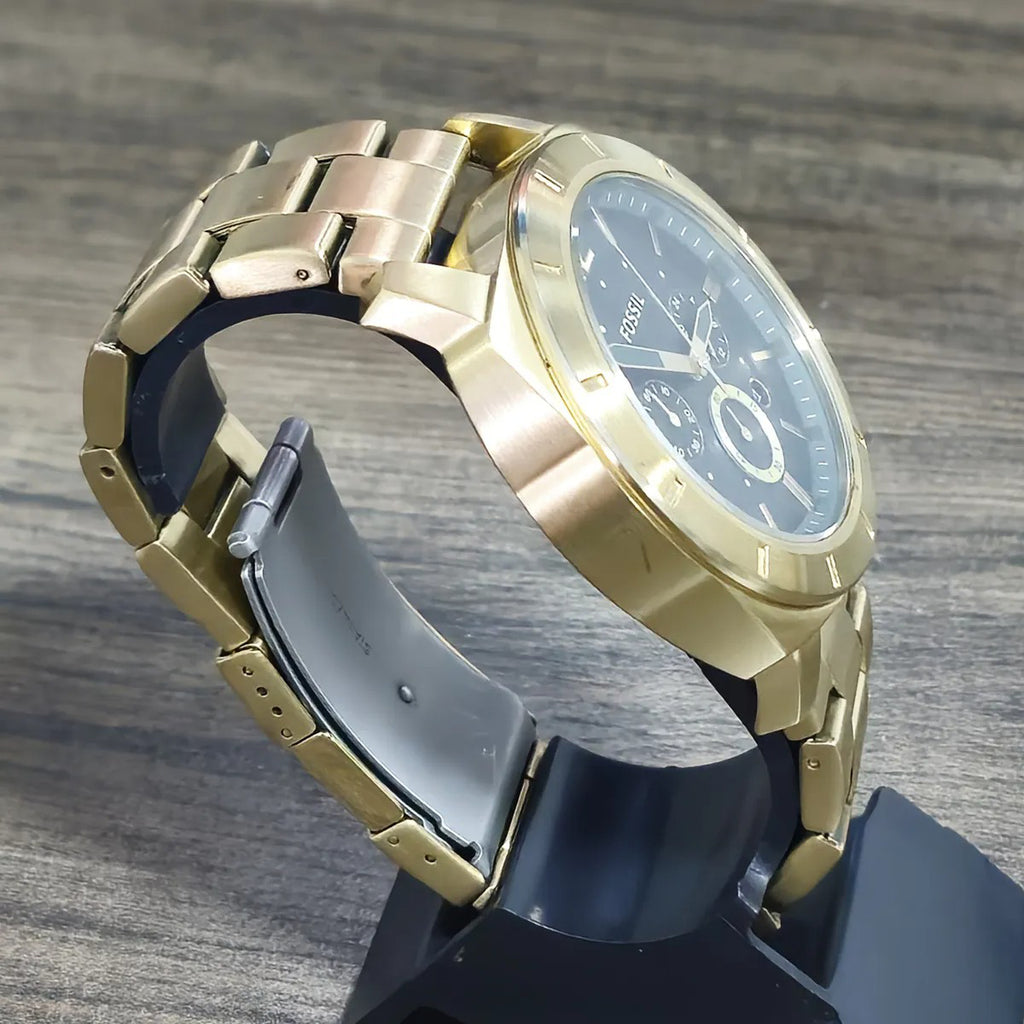 Fossil Montre Chronographe Cadran Vert Élégant Homme