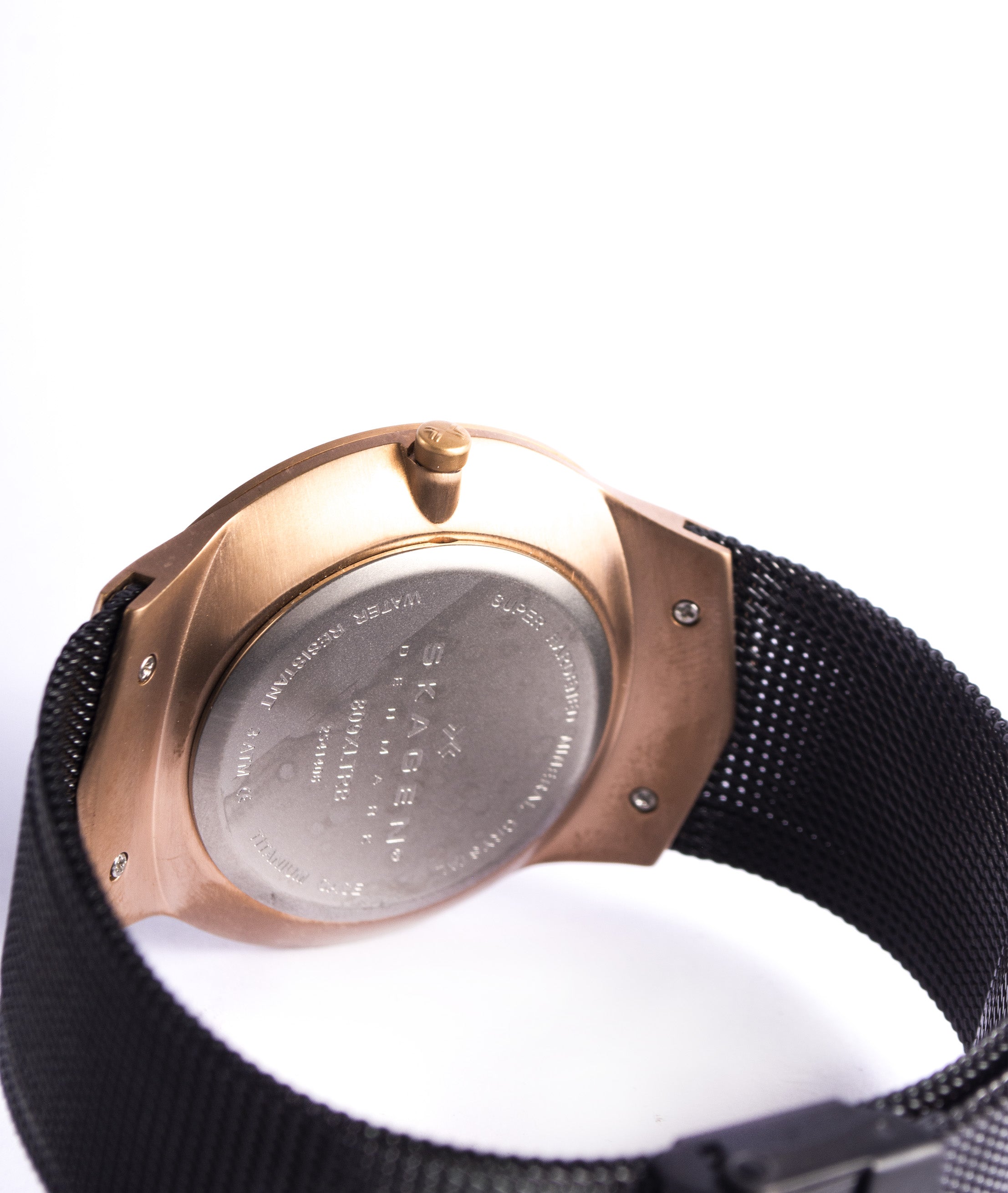 Skagen Montre Multifonction Bracelet Mesh Titane Homme