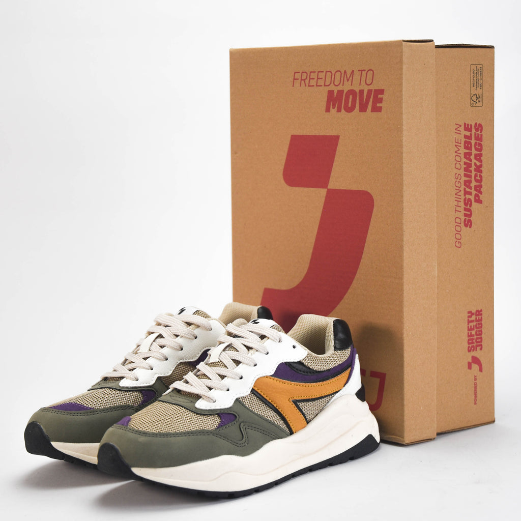Safety Jogger Baskets Multicolores Confortables Homme