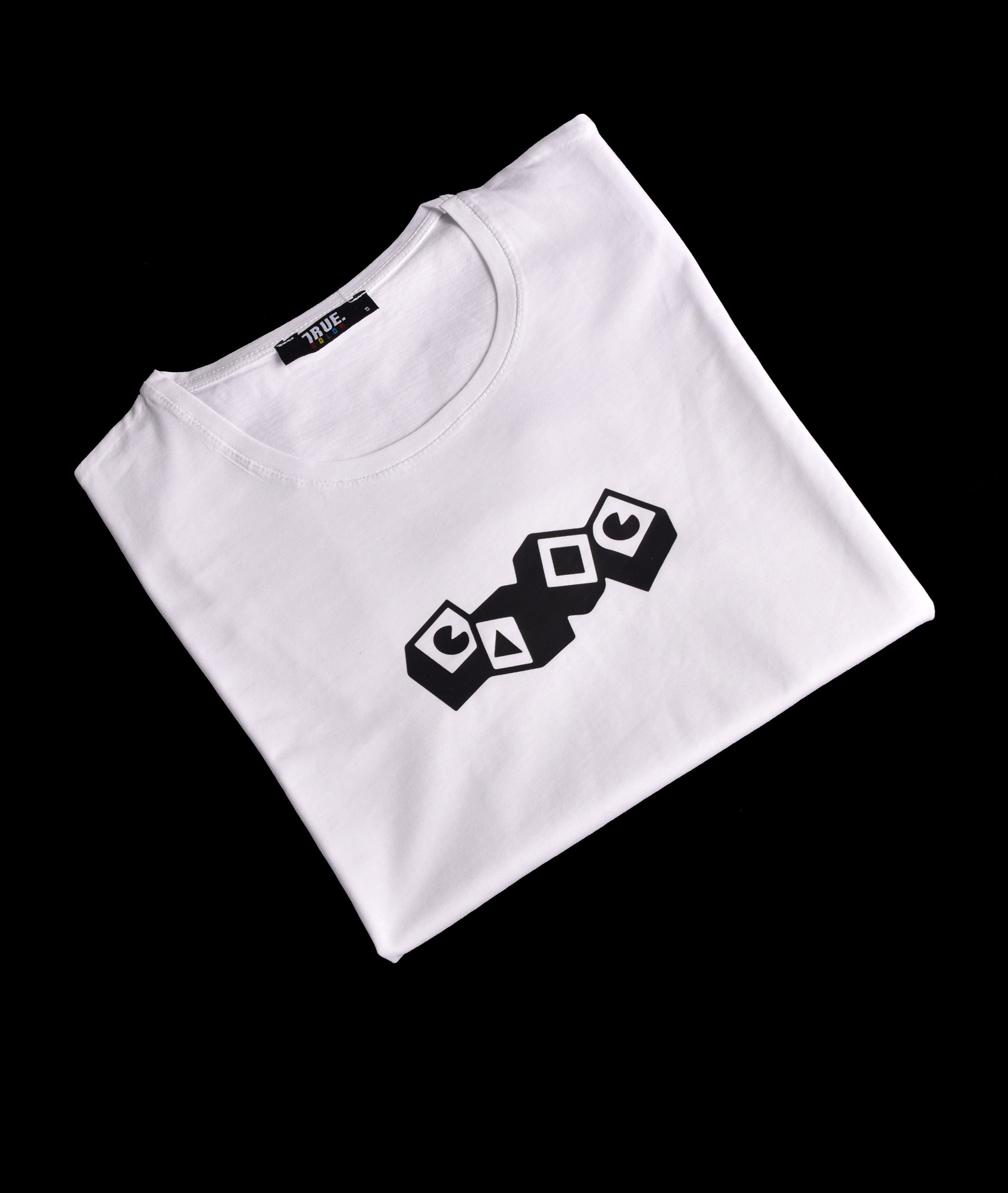 Kimland T-shirt Blanc Graphique Homme