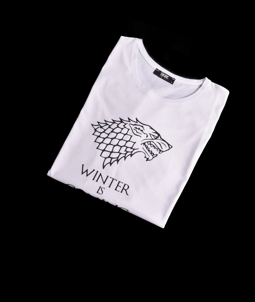 T-shirt BLANC 2  *WINTER IS COMING*