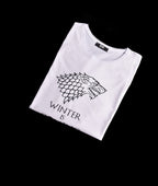 T-shirt BLANC 2  *WINTER IS COMING*