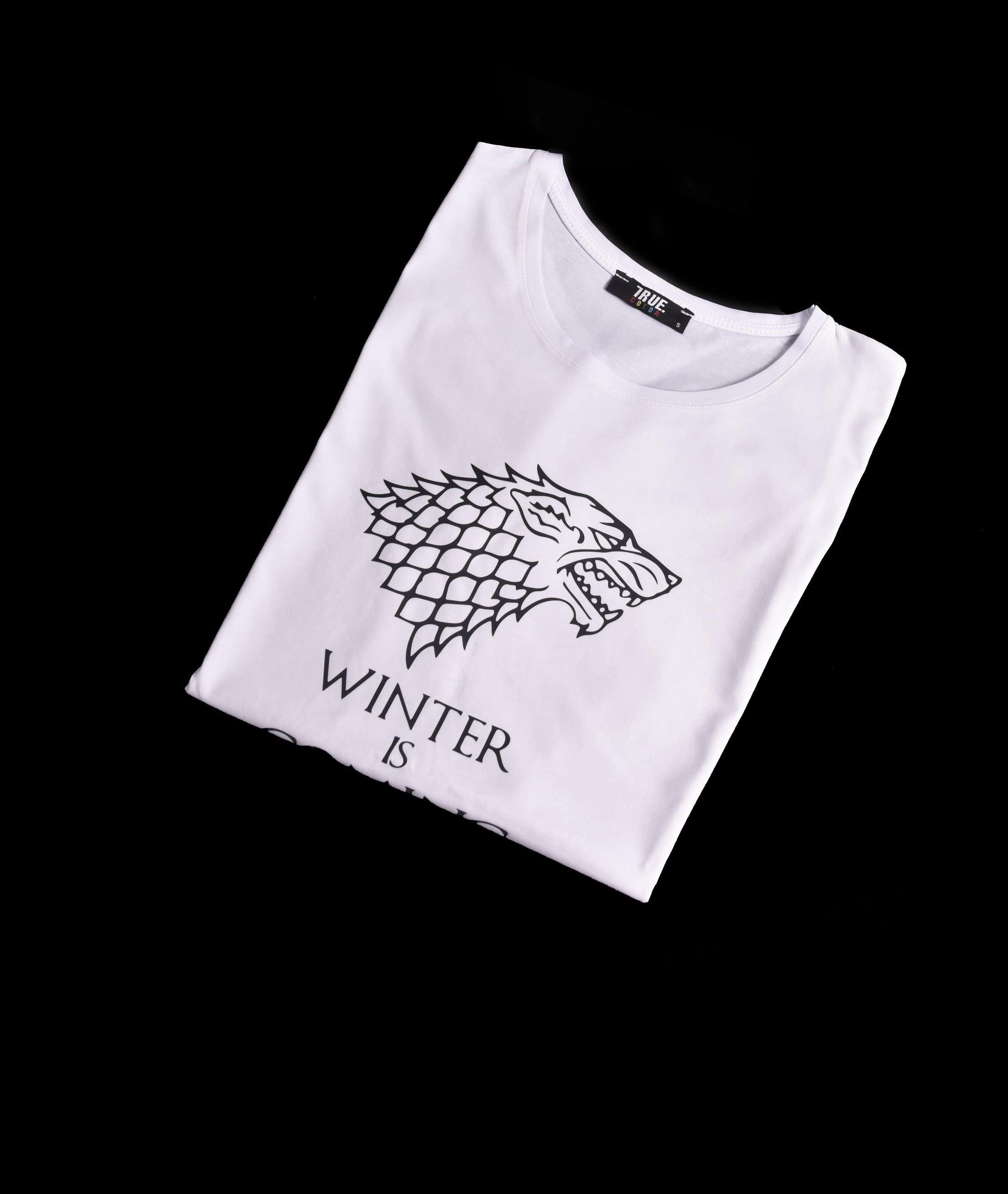 T-shirt BLANC 2  *WINTER IS COMING*