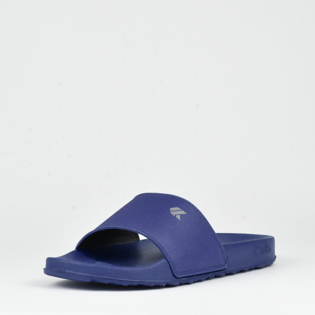Kito Claquette Bleu Marine Confortable Homme