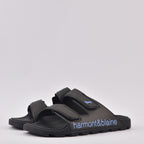 HARMONT AND BLAINE CIABATTA UOMO BLUBBER - LOGO NERO - AZZURRO  ﻿ 2