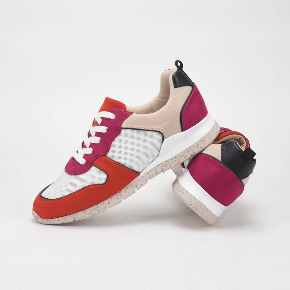 André Baskets Multicolores Style Urbain Femme