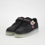 Champion Baskets Basses à Scratch et Fraise Fille