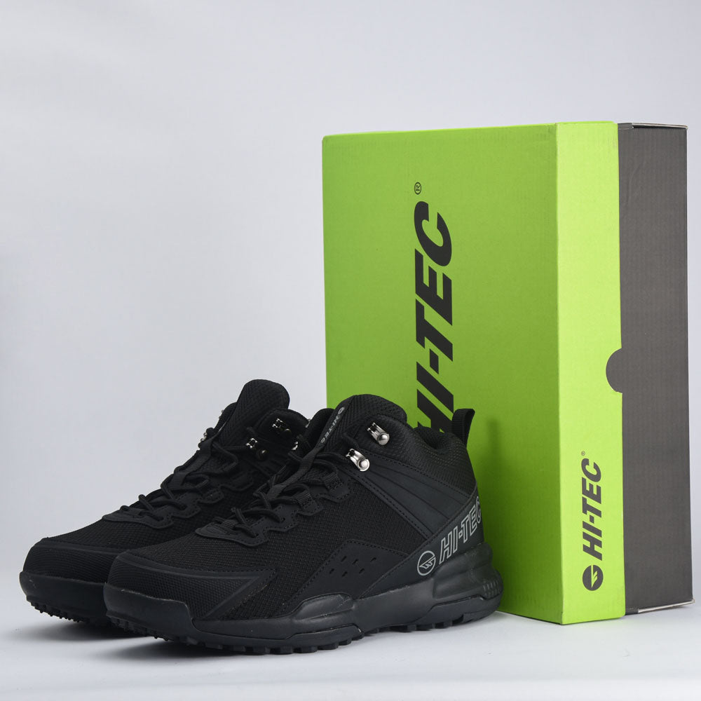 Hi-Tec Sneakers Mid-Cut Respirants Homme Noir