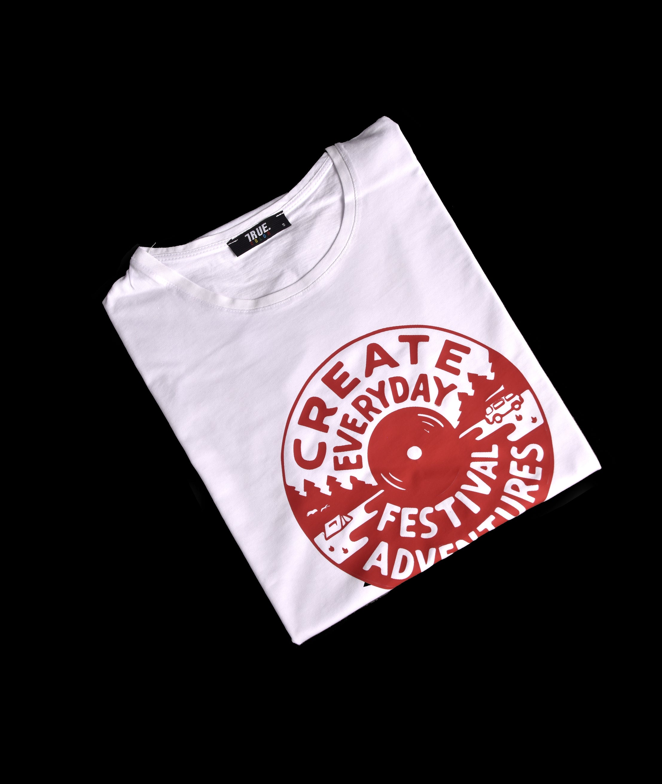 T-shirt BLANC 2 *CREATE EVERDAY *