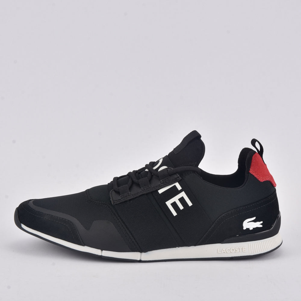 Lacoste Baskets Manevra Elite Sportives Homme Noir