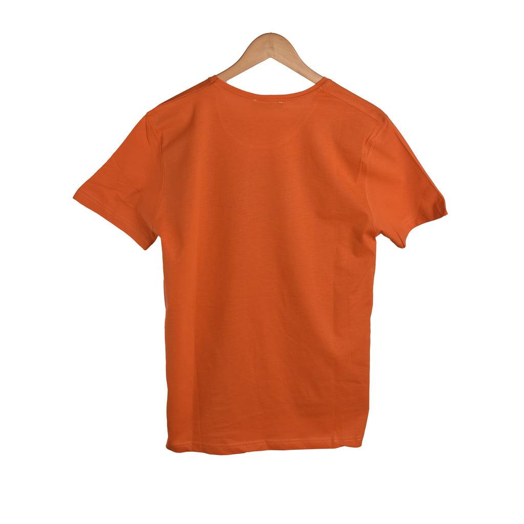 True Color T-shirt Never Mind Orange Homme