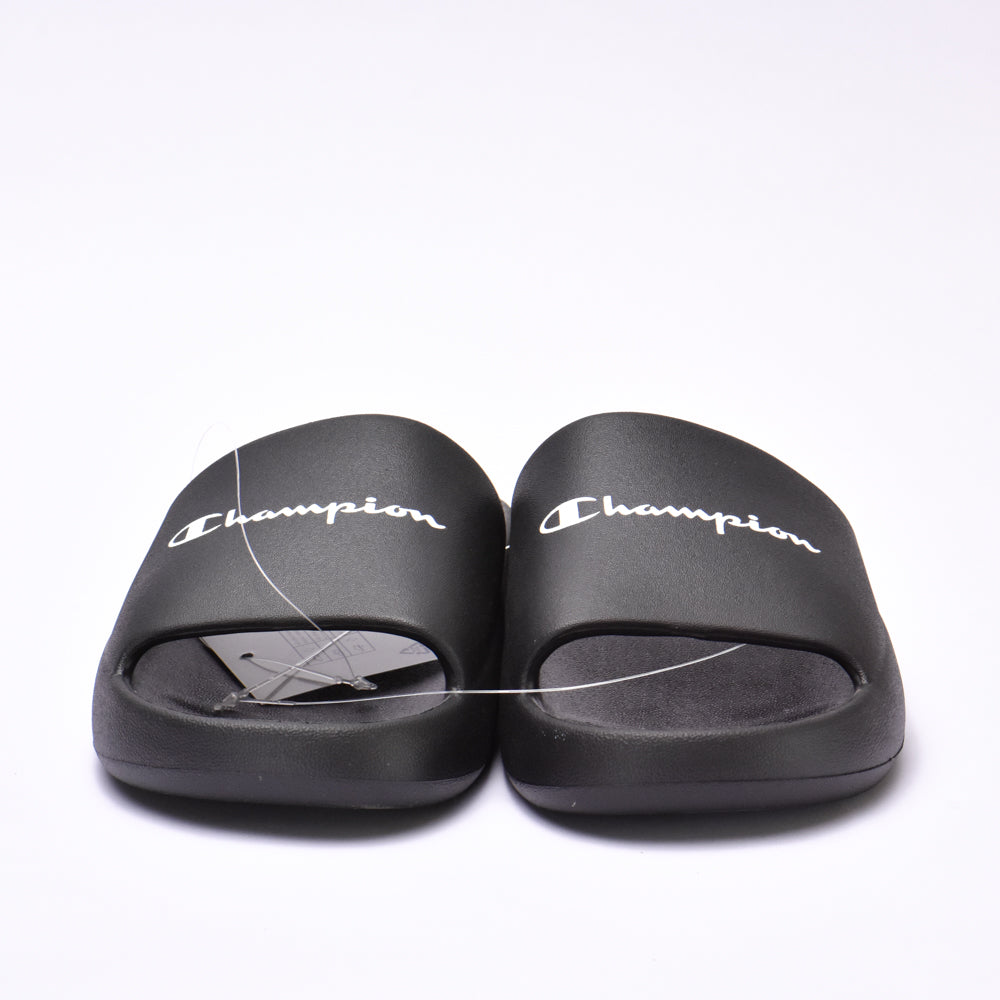 Champion Claquettes Logo Noir Confortables Homme