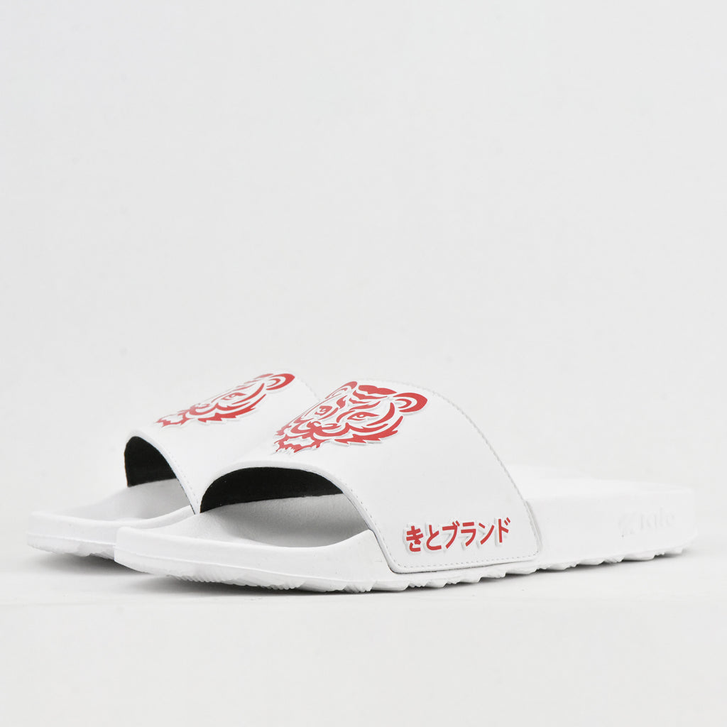 Kito Claquettes Motif Tigre Confortables Homme