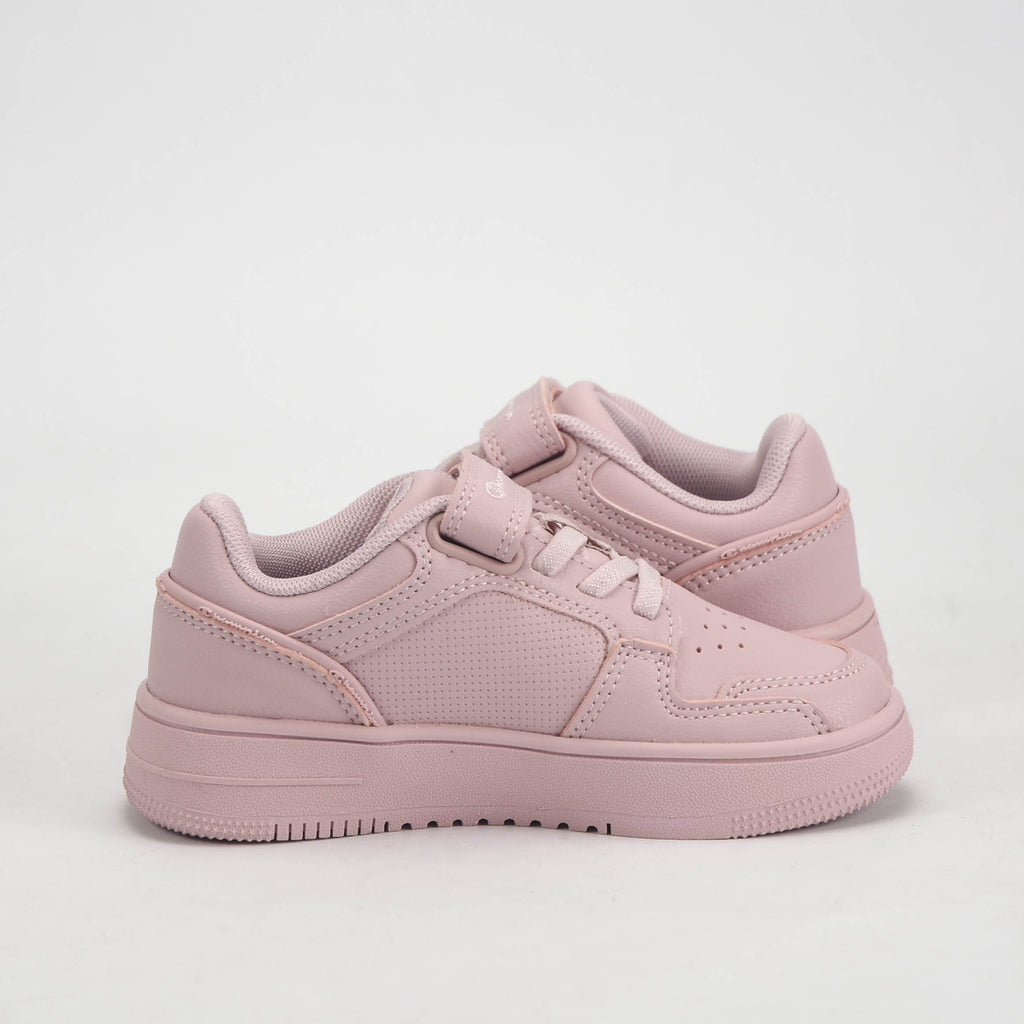 Champion Baskets Basses Roses avec Scratch Fille