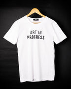 T-shirt BLANC *ART IN PROGRESS*
