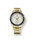 Tommy Hilfiger Homme Multi-Cadrans Quartz Montre avec Bracelet en Acier Inoxydable 1791121