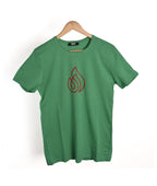 T-shirt VERT LOGO ROUGE