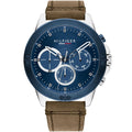 Tommy Hilfiger Montre Chronographe Bracelet Cuir Homme