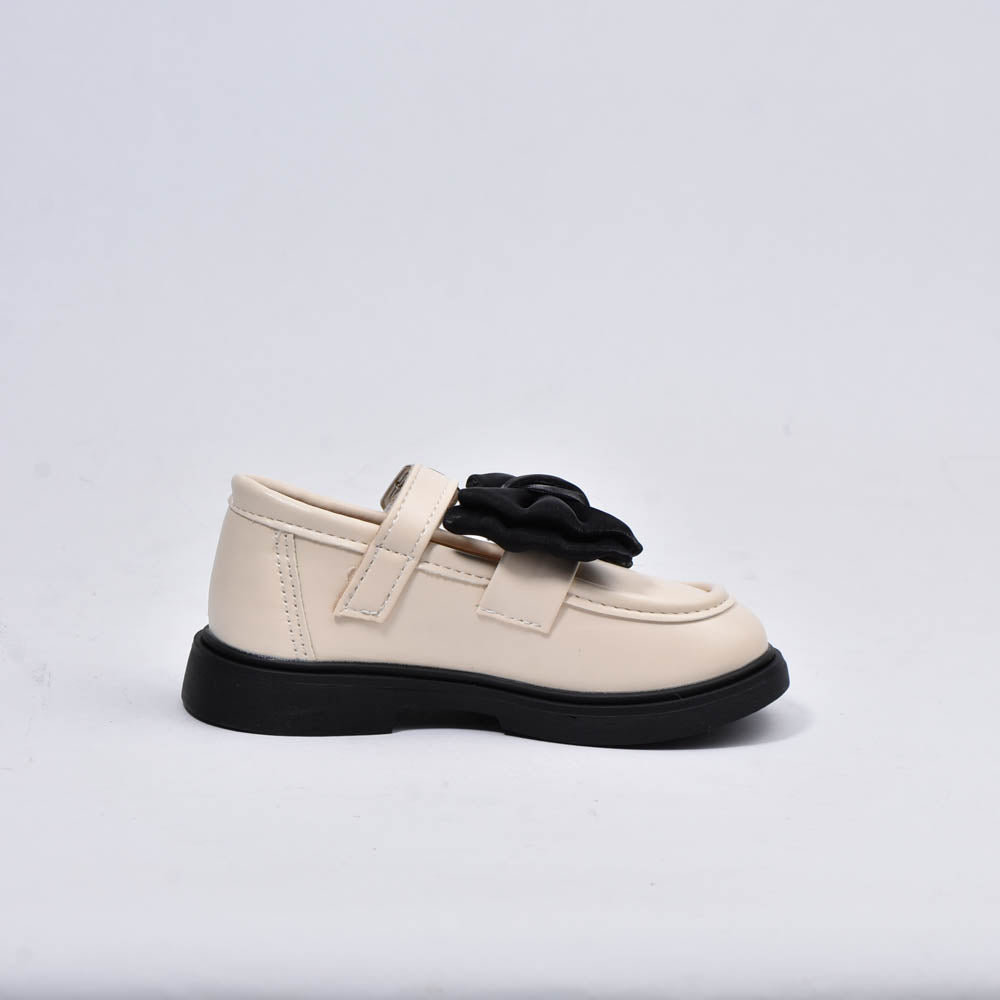 Générique Ballerines Princesse Beige avec Noeud Fille