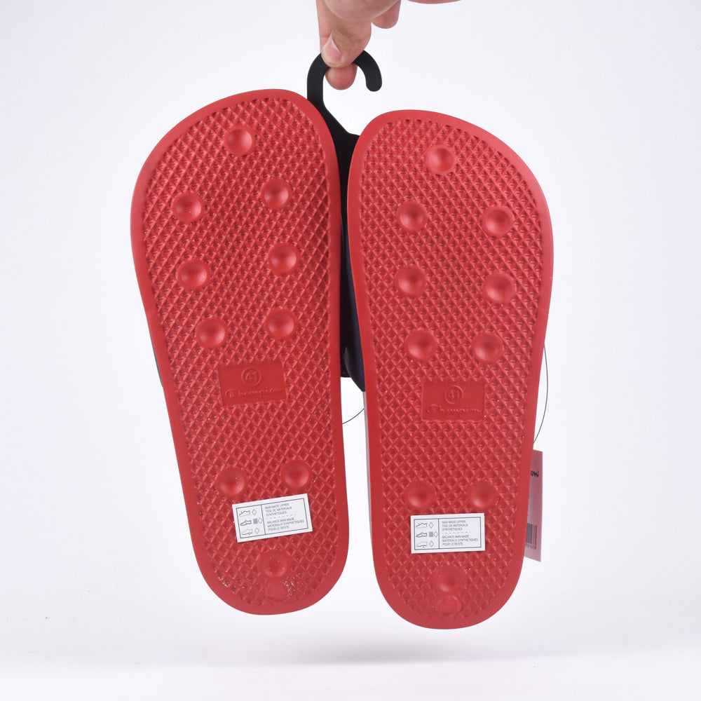 Champion Claquettes Logo Contrasté Confortables Homme