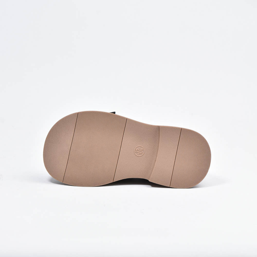 Kimland Mocassins Noir à Nœud Élégants Fille