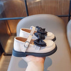 Générique Ballerines Princesse Beige avec Noeud Fille