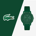 Montre Lacoste 12.12 Chronographe Silicone Vert Homme
