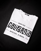 True T-shirt Blanc Imprimé California Homme