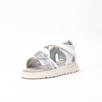 Safety Jogger Sandales Fille Blanc Pailleté Confortables