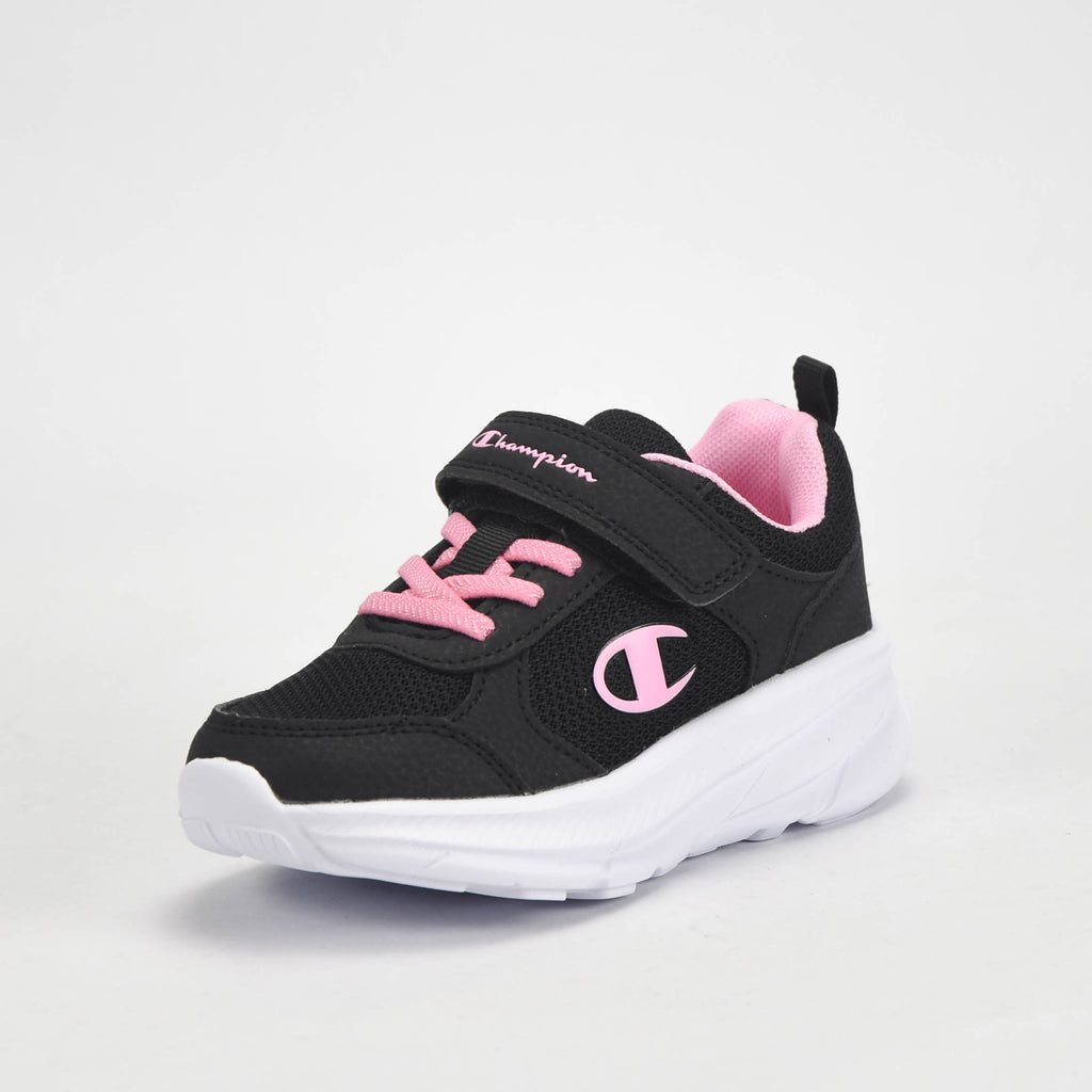 Champion Baskets Respirantes Noir et Rose Fille