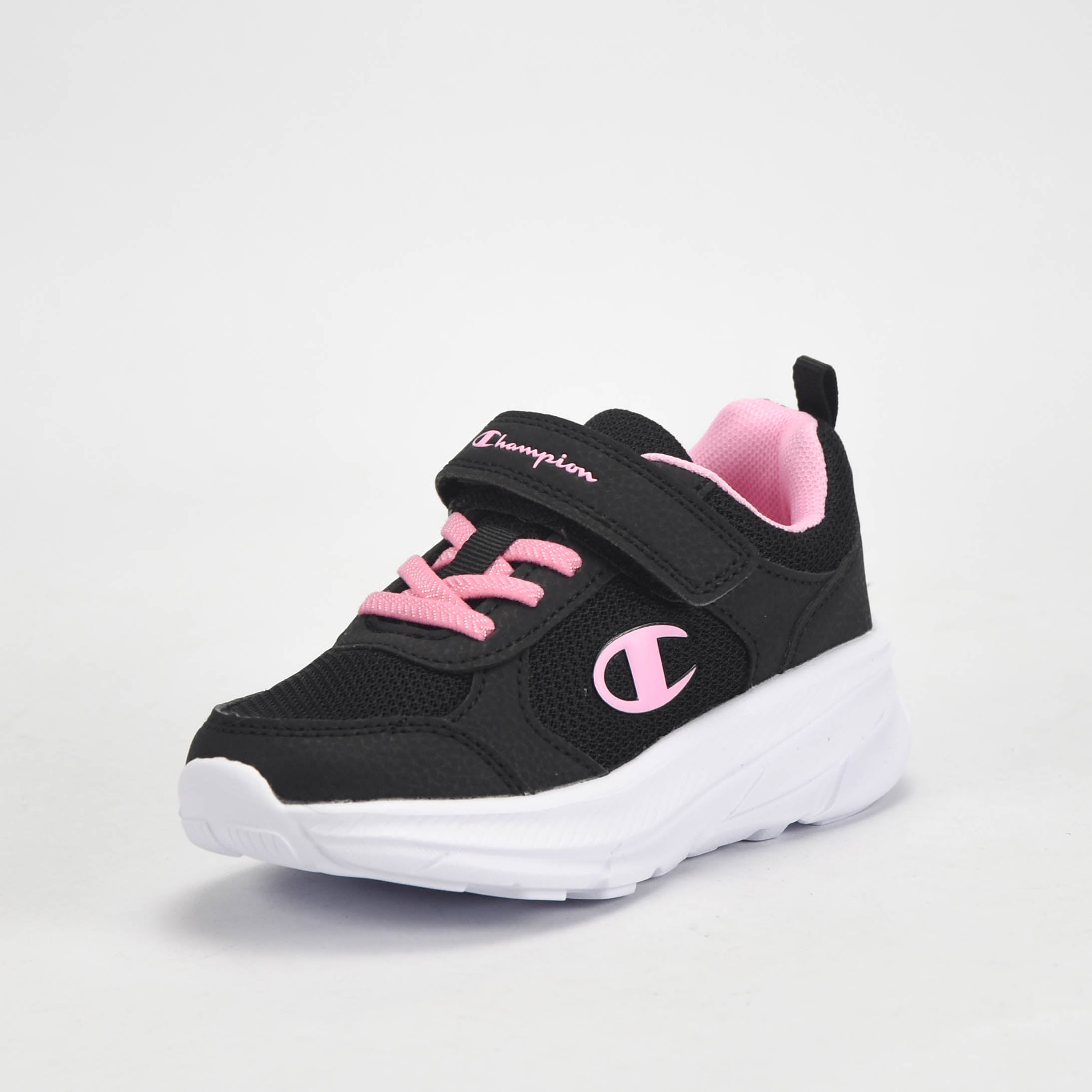 Champion Baskets Respirantes Noir et Rose Fille