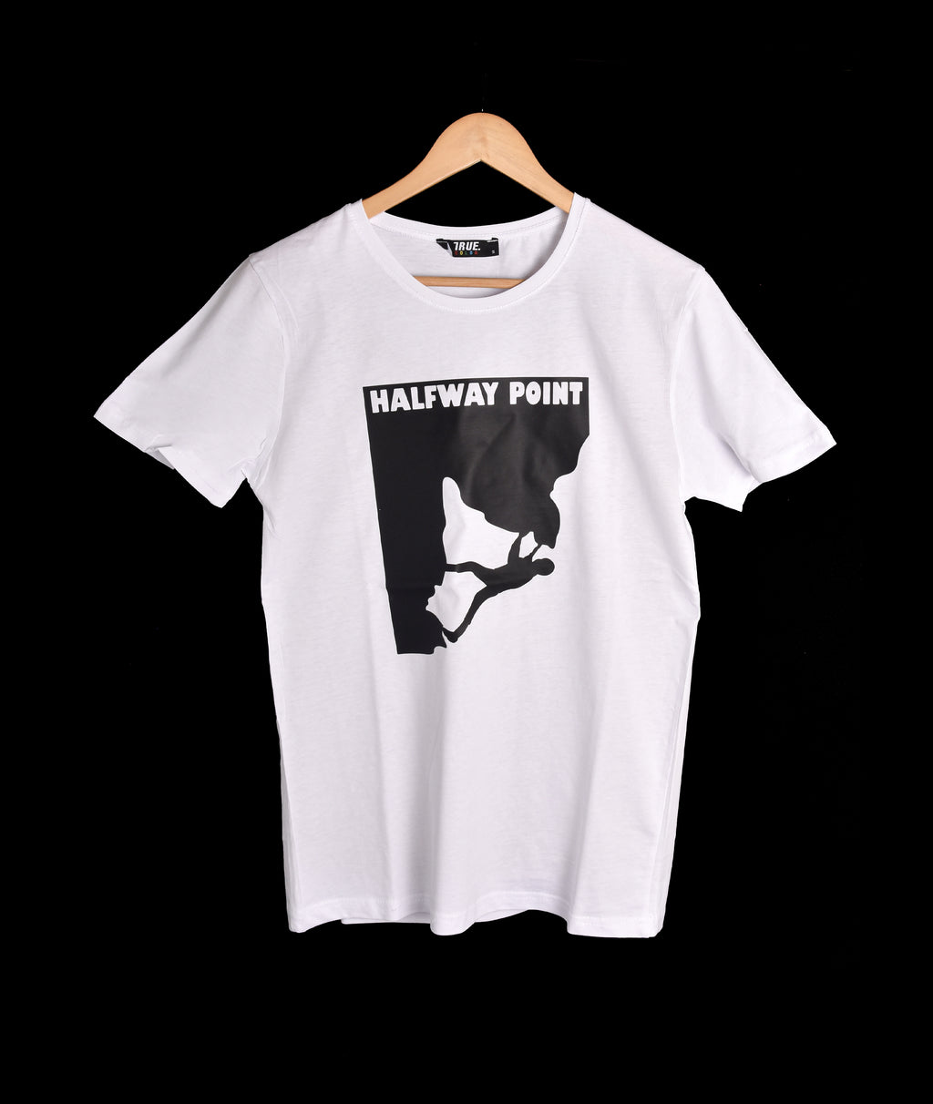 T-shirt BLANC *HALFWAY POINT *