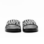 Champion Claquettes Logo Noir Confortable Homme