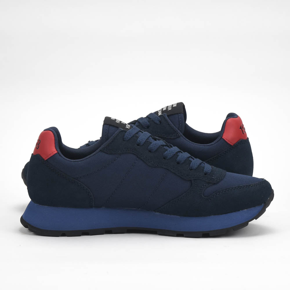 SUN68 Baskets Ally Navy Style Décontracté Homme