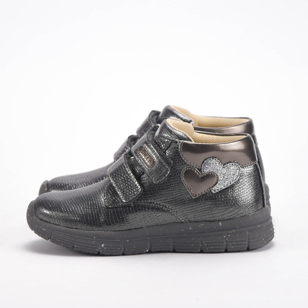 Chicco Bottines Métallisées à Scratch Fille