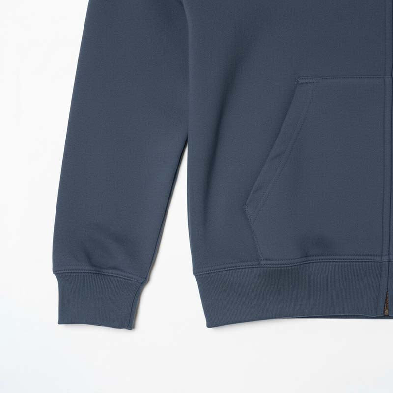 Salva Sweat à Capuche Zippé Maille Milano Homme