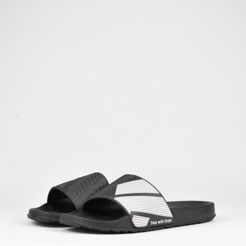 Kito Claquettes Design Graphique Confortables Homme