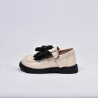 Générique Ballerines Princesse Beige avec Noeud Fille