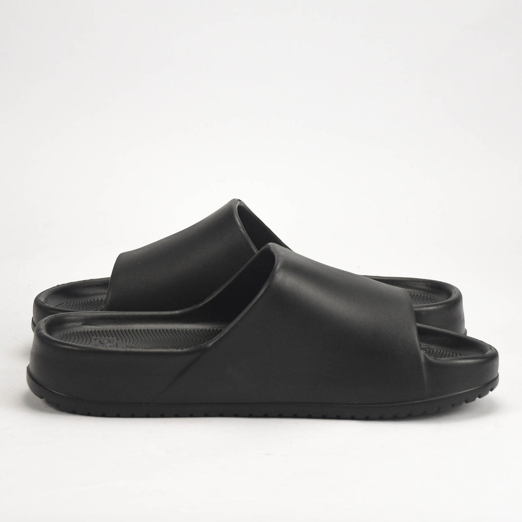 Peak Claquettes Noir Confortables Homme